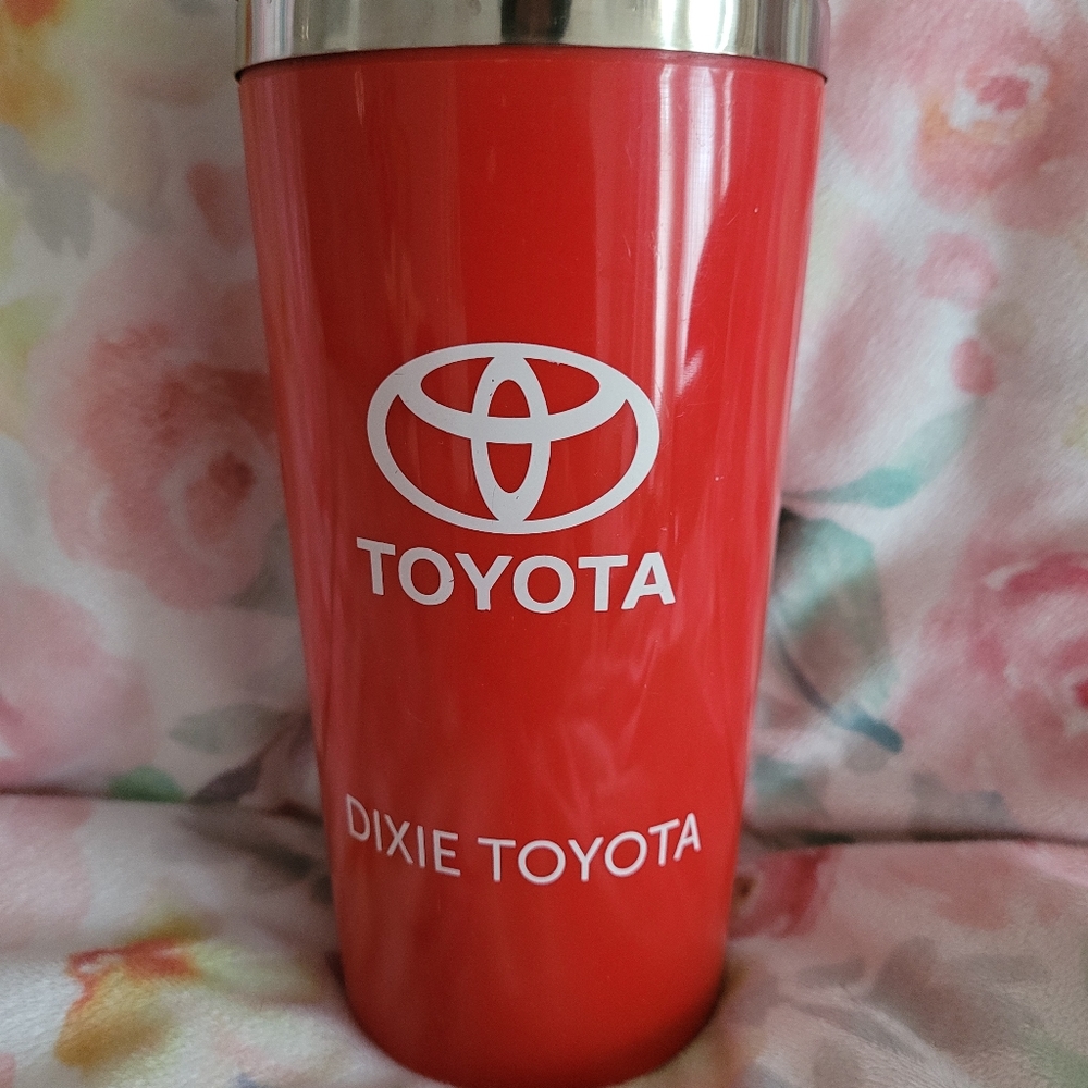 Plastic travel mug